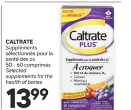 Brunet CALTRATE Suppléments sélectionnés pour la santé des os offer