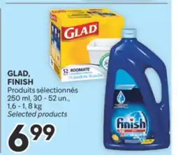 Brunet GLAD, FINISH Produits sélectionnés offer