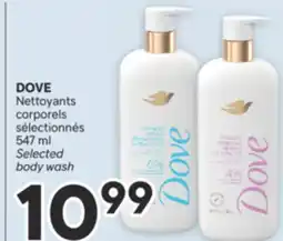 Brunet DOVE Nettoyants corporels sélectionnés offer
