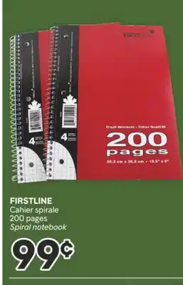 Brunet FIRSTLINE Cahier spirale offer