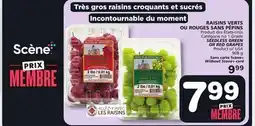 Marches Tradition SEEDLESS GREEN OR RED GRAPES offer