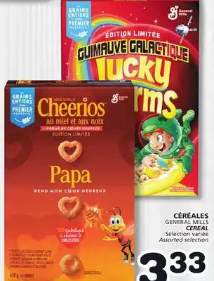 Marches Tradition GENERAL MILLS CEREAL offer