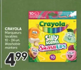 Brunet CRAYOLA Marqueurs lavables offer