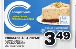 Marches Tradition COMPLIMENTS CREAM CHEESE offer
