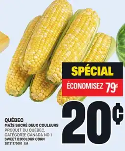 Provigo MAÏS SUCRÉ DEUX COULEURS offer