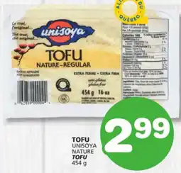 Marches Tradition TOFU UNISOYA NATURE TOFU offer