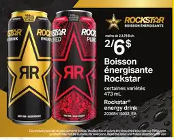 Provigo BOISSON ÉNERGISANTE ROCKSTAR, 473 mL offer