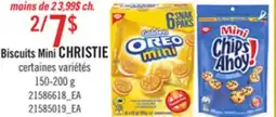 Provigo BISCUITS MINI CHRISTIE, 150-200 g offer