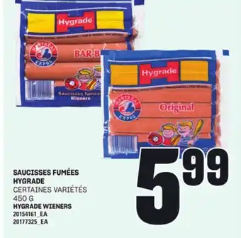 Provigo SAUCISSES FUMÉES HYGRADE, 450 G offer