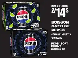 Provigo BOISSON GAZEUSE PEPSI , 12 x 355 mL offer
