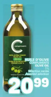 Marché Bonichoix COMPLIMENTS OLIVE OIL offer