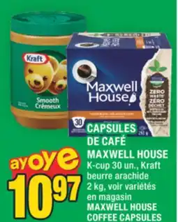 Super C CAPSULES DE CAFÉ MAXWELL HOUSE | MAXWELL HOUSE COFFEE CAPSULES offer