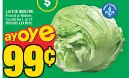 Super C LAITUE ICEBERG | ICEBERG LETTUCE offer