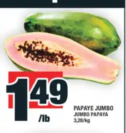 Super C PAPAYE JUMBO | JUMBO PAPAYA offer