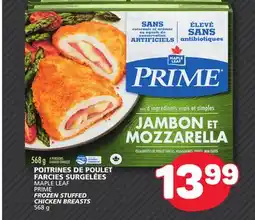 Marché Bonichoix MAPLE LEAF PRIME FROZEN STUFFED CHICKEN BREASTS, 568 g offer