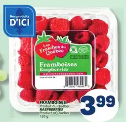 Marché Bonichoix RASPBERRIES offer