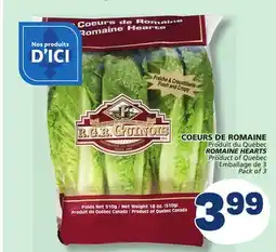 Marché Bonichoix ROMAINE HEARTS offer