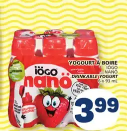 Marché Bonichoix IÖGO NANÖ DRINKABLE YOGURT offer
