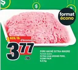 Super C PORC HACHÉ EXTRA-MAIGRE | EXTRA LEAN GROUND PORK offer