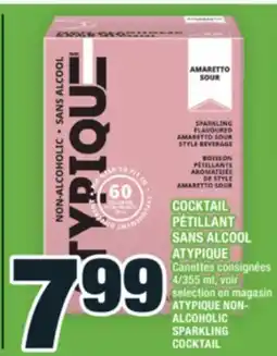 Super C COCKTAIL PÉTILLANT SANS ALCOOL ATYPIQUE | ATYPIQUE NON- ALCOHOLIC SPARKLING COCKTAIL offer