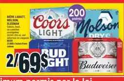 Super C BIÈRE LABATT, MOLSON, SLEEMAN | BEER offer