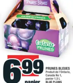 Super C PRUNES BLEUES | BLUE PLUMS offer
