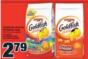 Super C CRAQUELINS GOLDFISH PEPPERIDGE FARM | PEPPERIDGE FARM GOLDFISH CRACKERS offer