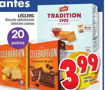 Jean Coutu LECLERC Selected cookies offer