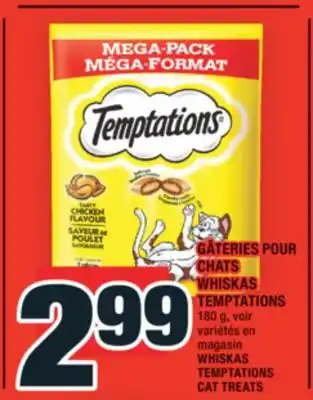 Super C GÂTERIES POUR CHATS WHISKAS TEMPTATIONS | WHISKAS TEMPTATIONS CAT TREATS offer