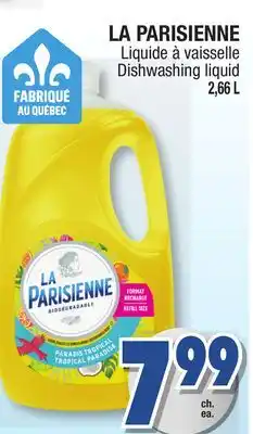 Jean Coutu LA PARISIENNE Dishwashing liquid offer