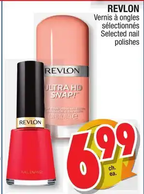 Jean Coutu REVLON Selected nail polishes offer