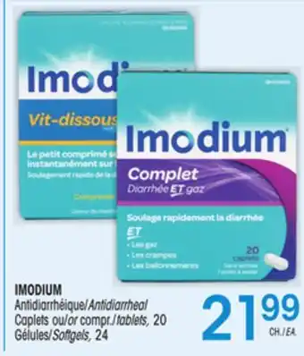 Uniprix IMODIUM Antidiarrhéique/Antidiarrheal offer