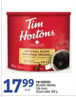 Uniprix TIM HORTONS MÉLANGE ORIGINAL Café moulu/Ground coffee offer