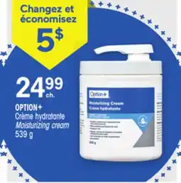 Uniprix OPTION+ Crème hydratante/Moisturizing cream offer