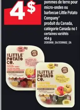 Maxi POMMES DE TERRE POUR MICRO-ONDES OU barbecue Little Potato offer