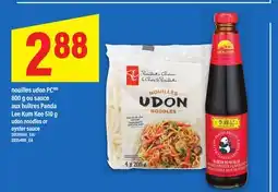 Maxi NOUILLES UDON PC 800 G OU SAUCE AUX HUÎTRES PANDA LEE KUM KEE 510 G offer