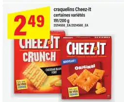 Maxi CRAQUELINS CHEEZ-IT offer