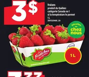 Maxi FRAISES, 1 l offer