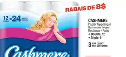Jean Coutu CASHMERE Bathroom tissue Rolls offer
