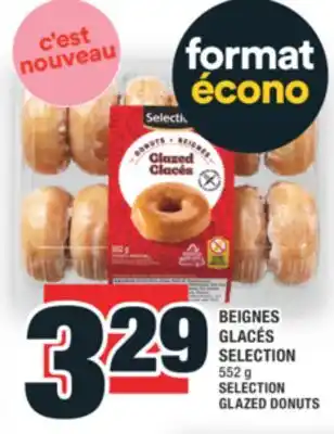 Super C BEIGNES GLACÉS SELECTION | SELECTION GLAZED DONUTS offer