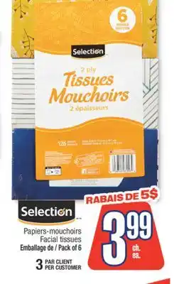 Jean Coutu SELECTION Facial tissues offer