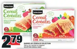 Super C BARRES DE CÉRÉALES SELECTION | SELECTION CEREAL BARS offer