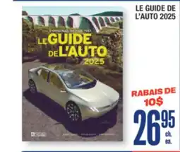 Jean Coutu LE GUIDE DE L'AUTO 2025 offer