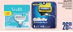 Jean Coutu GILLETTE Selected blade cartridges offer