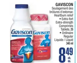 Jean Coutu GAVISCON Heartburn relief offer