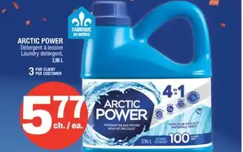 Jean Coutu ARCTIC POWER Laundry detergent offer