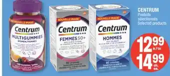 Jean Coutu CENTRUM Selected products offer