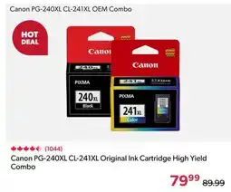 123Ink Canon PG-240XL CL-241XL Original Ink Cartridge High Yield Combo offer
