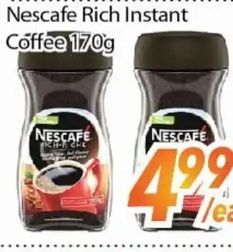 Bestco Food Mart Nescafe Rich Instant Coffee offer