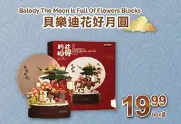 T&T Supermarket Balody The Moon Is Full Of Flowers Blocks offer